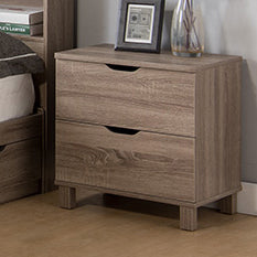 NIGHT STAND - DARK TAUPE
